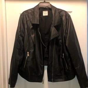 Faux Leather Jacket